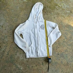 Anti Social Social Club Hooded Zip Up Jacket